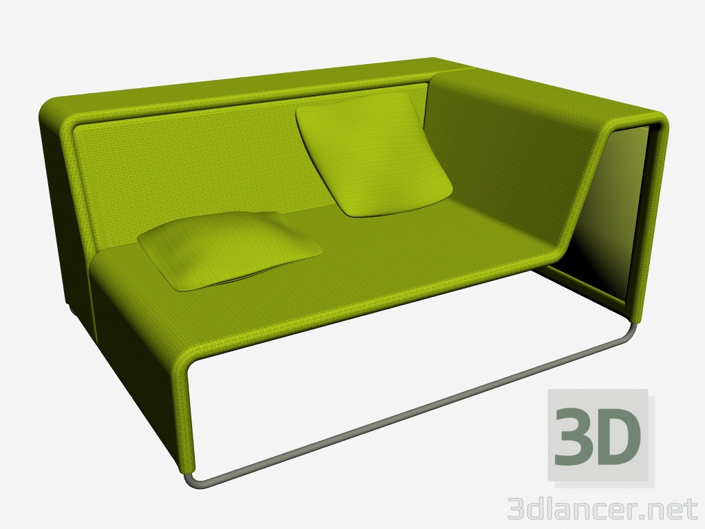 Modelo 3d Sofá modular ilha DX - preview