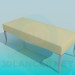 3D Modell Couch - Vorschau