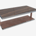 3d model Coffee table LAYER (140х80хН35) - preview