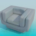 3d model Square Chair - preview