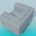 3d model Square Chair - preview