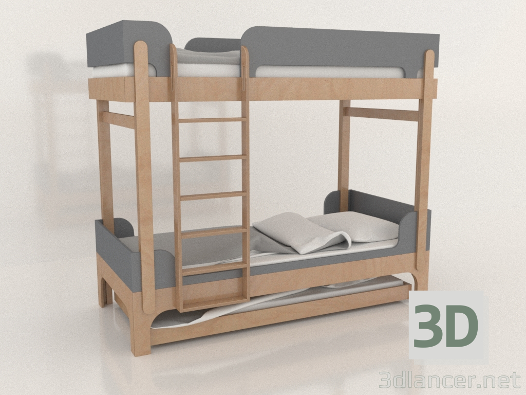 3d model Bunk bed TUNE U (UHTUA2) - preview