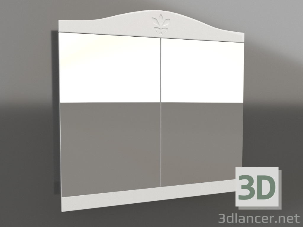 3d model Armario con espejo 85 cm (FR0408) - vista previa