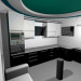 3d model Kitchen and options - preview