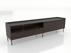 Mobile TV LARGE OPEN 2200 mm (frassino noce)