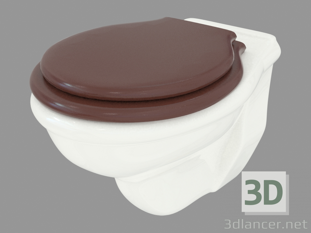 3d model inodoro colgante Etoile - vista previa