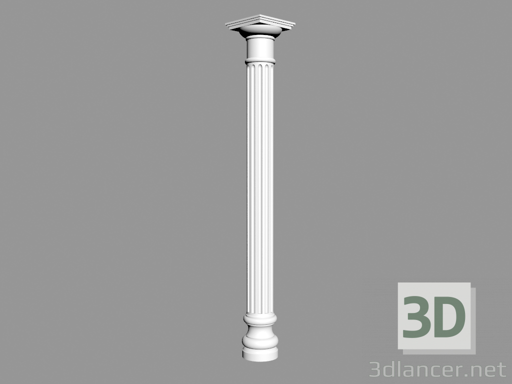 3d model Columna L909 - vista previa