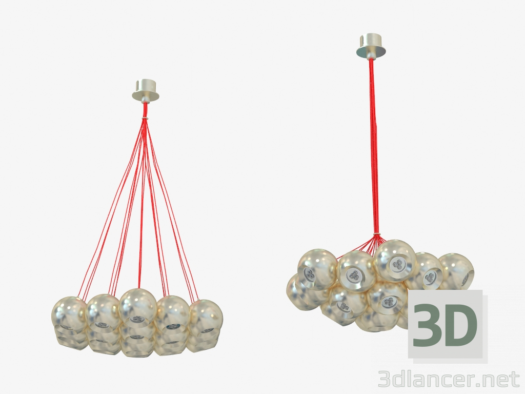 3d model Cottbus Chandelier (492011919) - preview