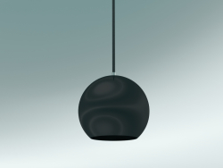 Suspension Topan (VP6, Ø21cm, H 19cm, Vert foncé)