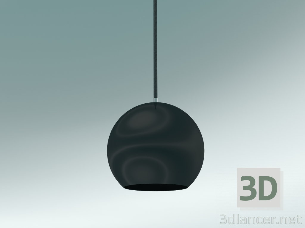 Modelo 3d Pendente Topan (VP6, Ø21cm, H 19cm, verde escuro) - preview