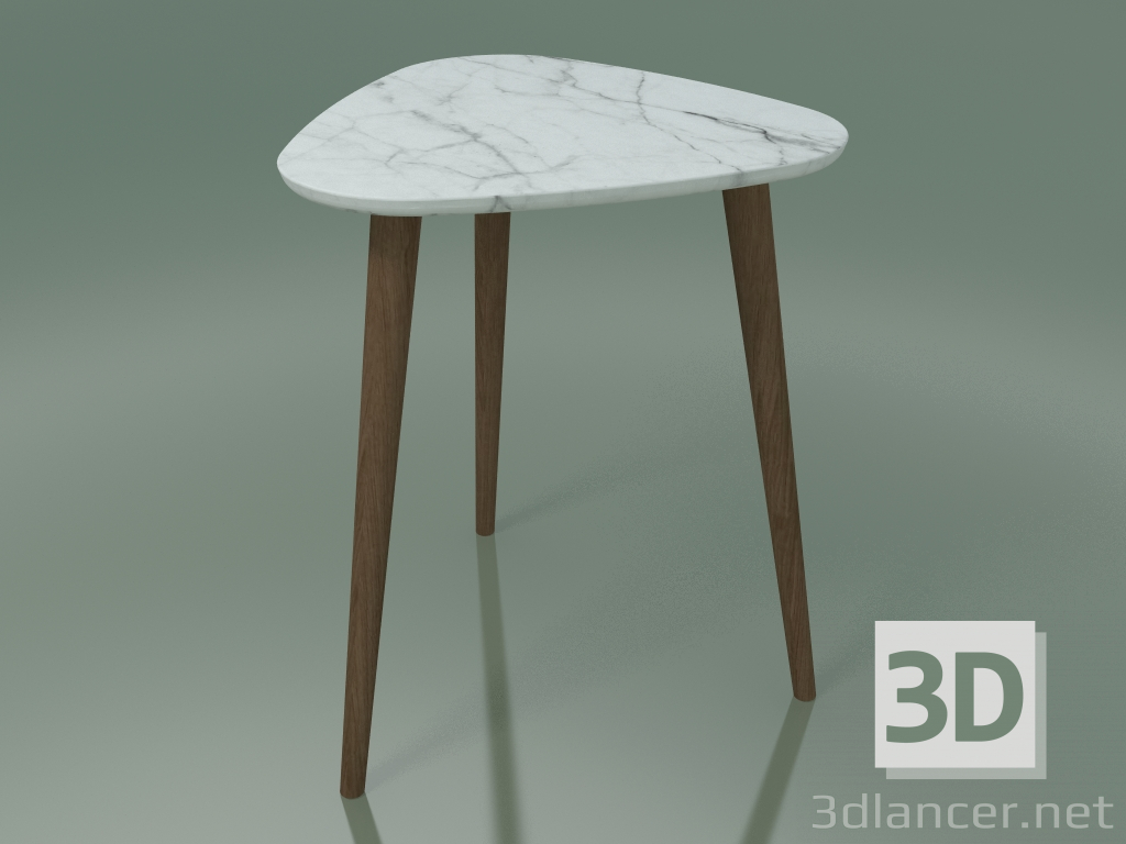 modèle 3D Table d'appoint (244, marbre, naturel) - preview