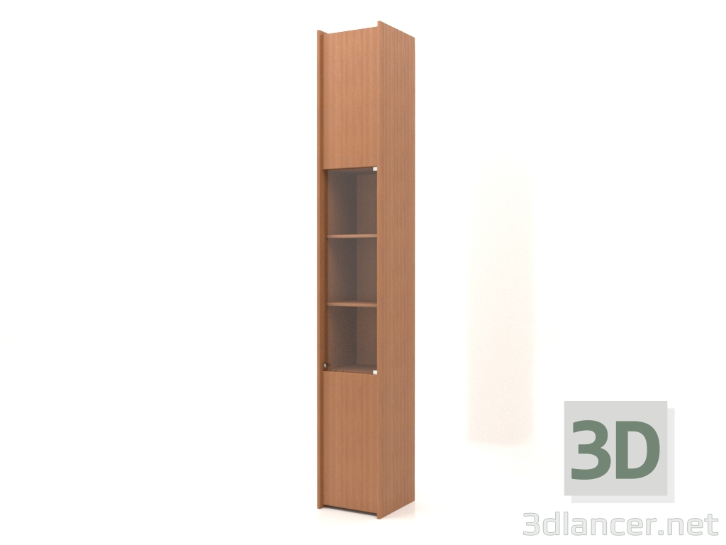 3d model Bastidor modular ST 07 (392х409х2600, rojo madera) - vista previa