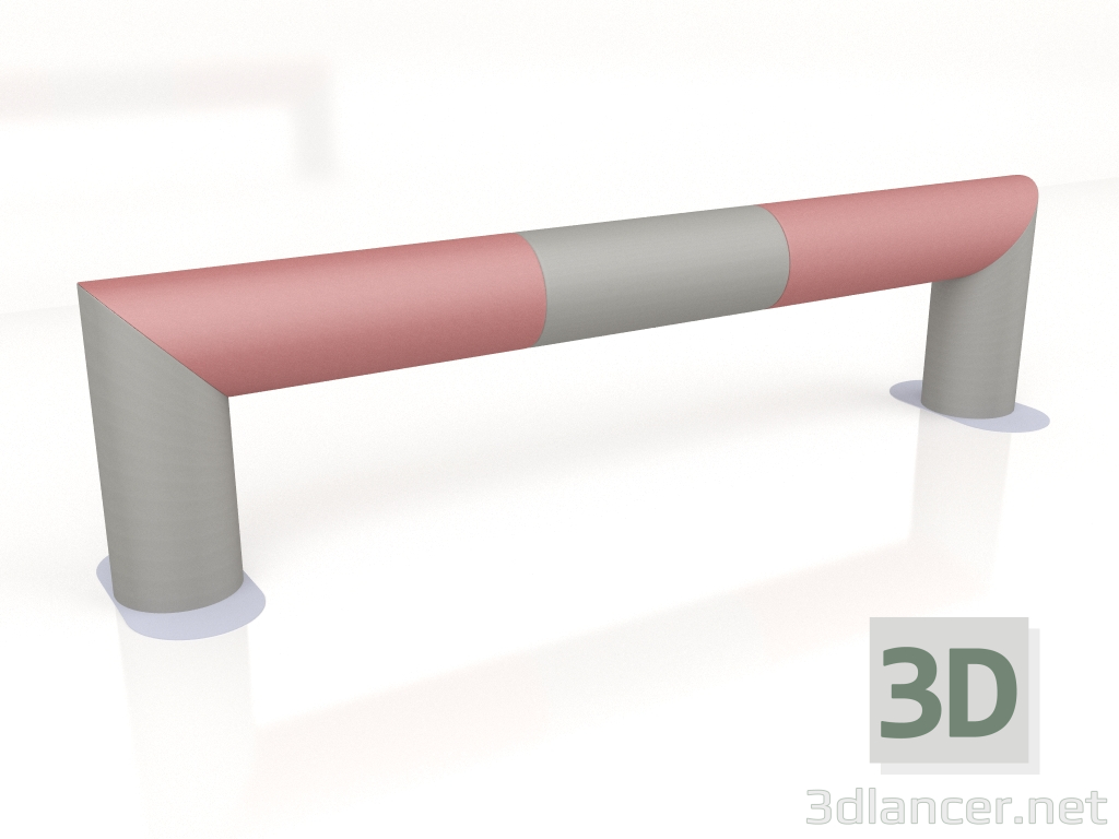 3D Modell Sitzrollen-Anlehnschiene RL01 - Vorschau