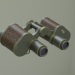 3d Field glasses model buy - render