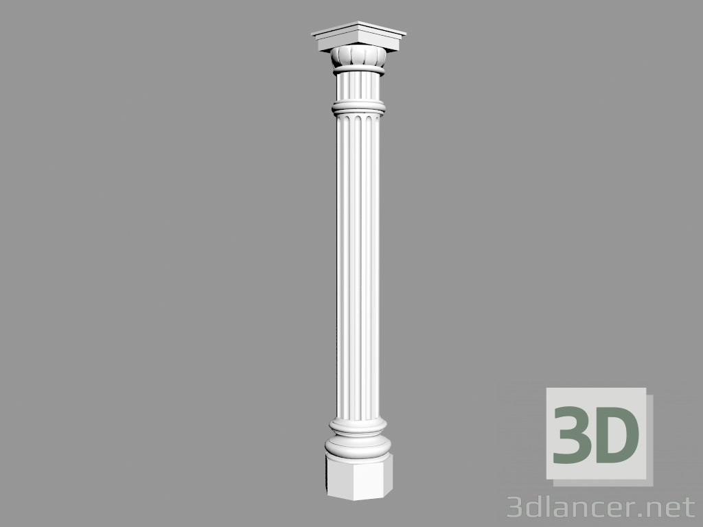 3d model Columna L910 - vista previa