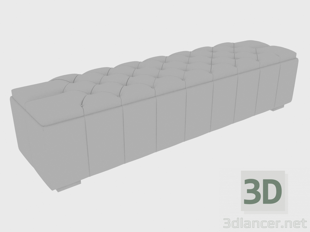 3d модель Лава NAPOLEON BENCH (225x55xh45) – превью