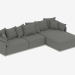 3D Modell Modulsofa SOHO 3420mm (Art. 801-805-812) - Vorschau