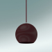 3d model Pendant lamp Topan (VP6, Ø21cm, H 19cm, Deep Red) - preview