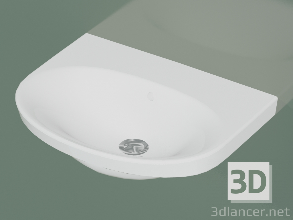 modello 3D Lavabo piccolo Nautic 5550 (50 cm, 55509901) - anteprima