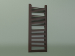 Towel rail EVO (1441x588, Brown - RAL 8017)