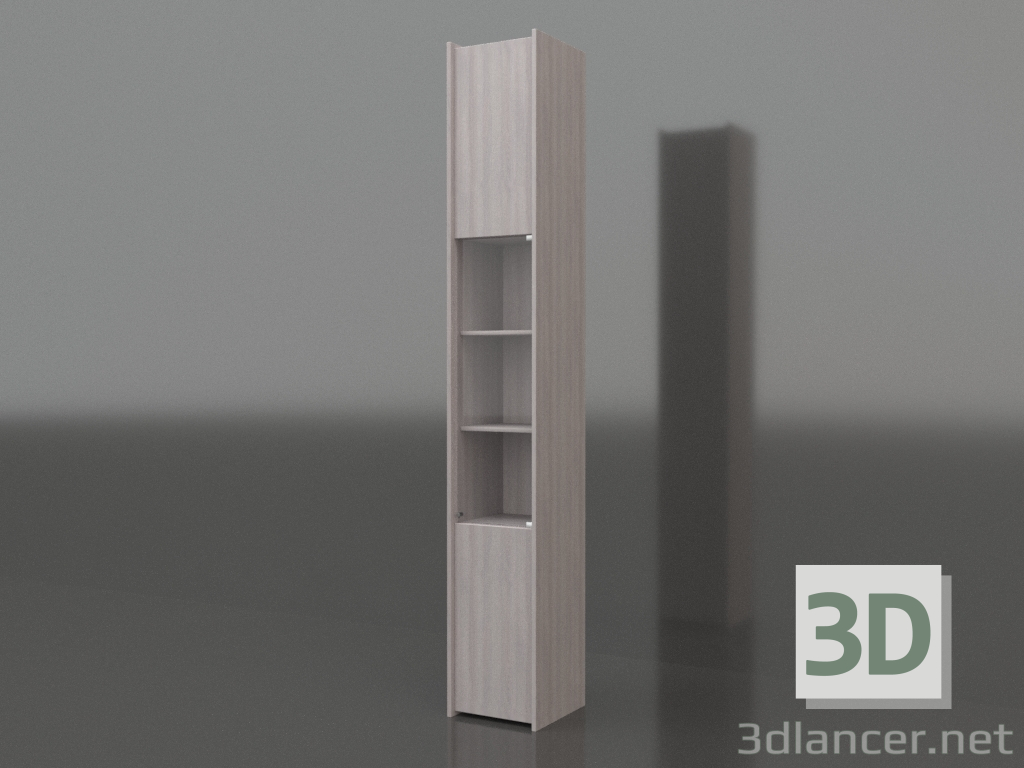 3d модель Модульный стеллаж ST 07 (392х409х2600, wood pale) – превью