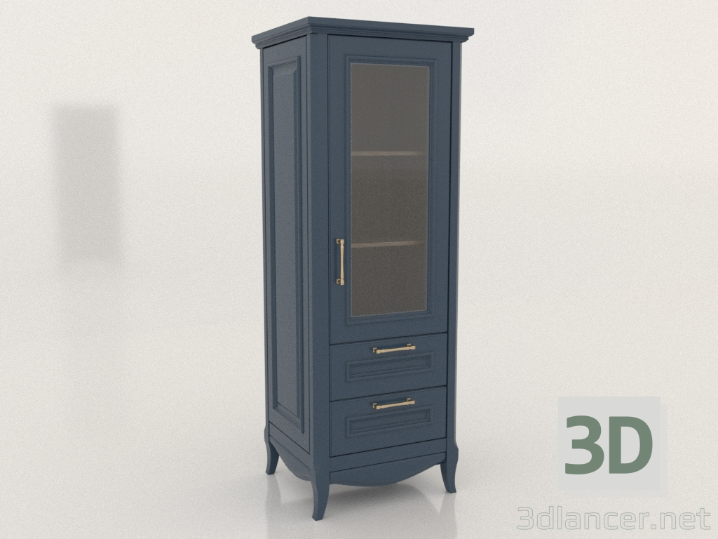 3d model One-door showcase 3 (Ruta) - preview