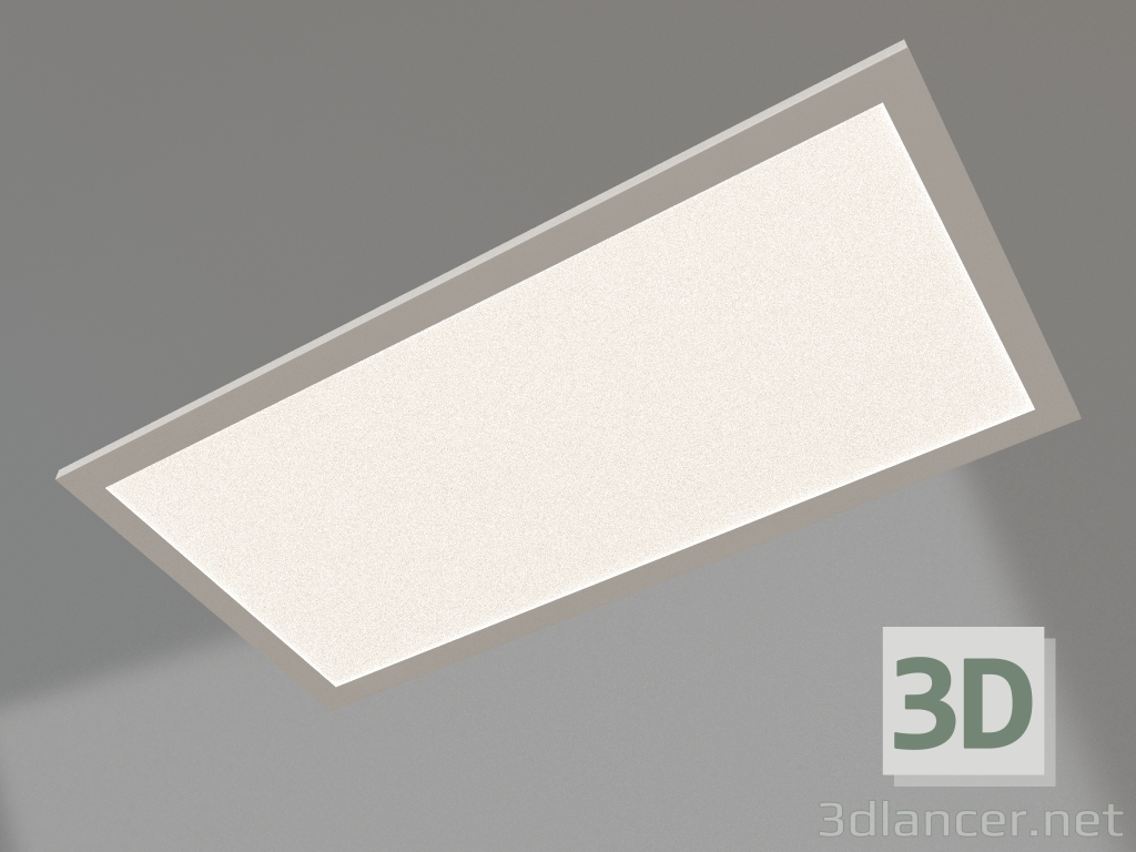 3d model Lámpara DL-INTENSO-S300x600-28W Day4000 (WH, 120 grados, 230V) - vista previa