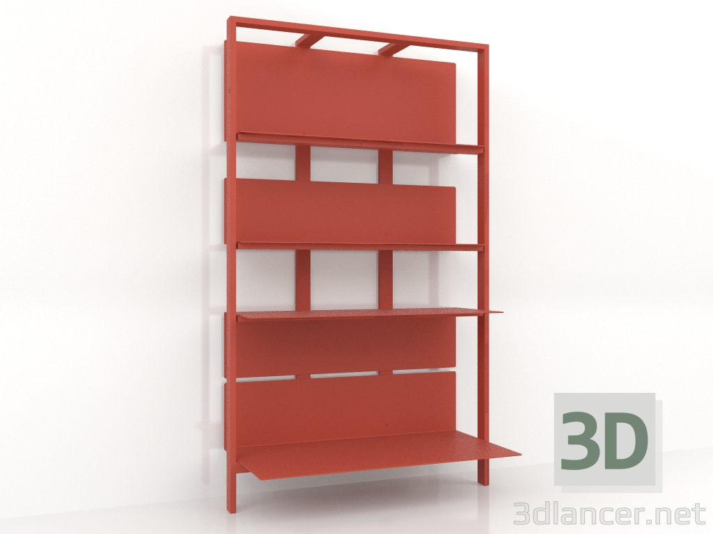 3d model Sistema de estanterías (composición 06) - vista previa