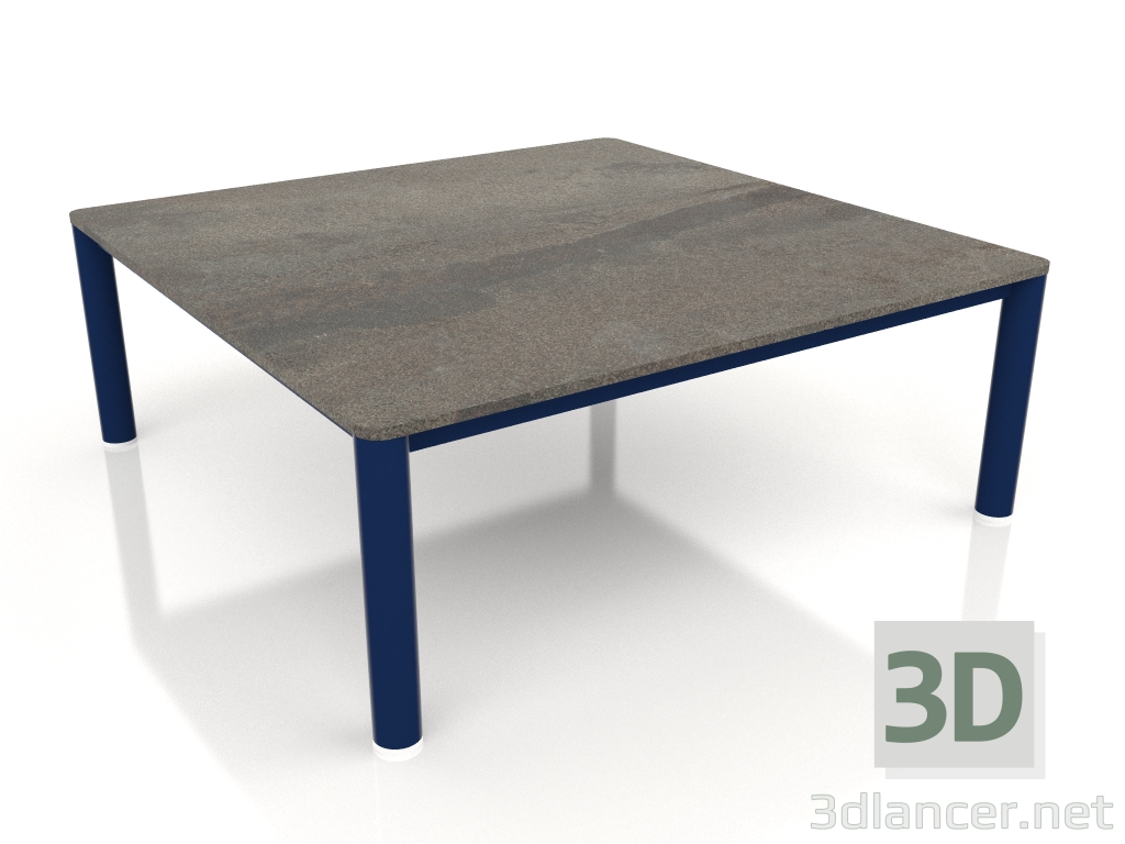 3D modeli Orta sehpa 94×94 (Gece mavisi, DEKTON Radium) - önizleme