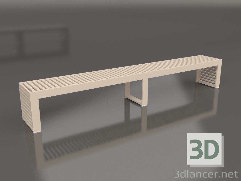 modello 3D Panca 281 (Sabbia) - anteprima