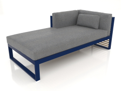 Modular sofa, section 2 left (Night blue)