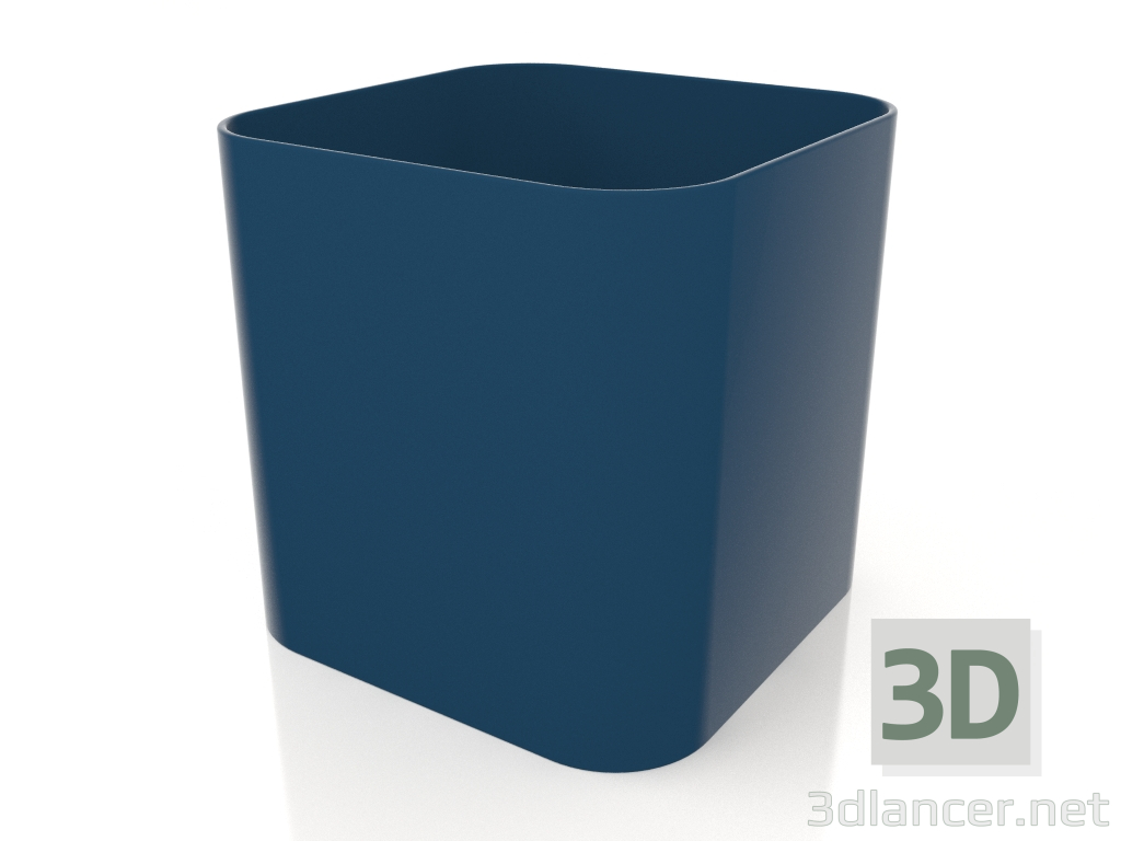 3D Modell Blumentopf 1 (Graublau) - Vorschau