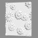 3d model Panel de pared de yeso (art. 112) - vista previa