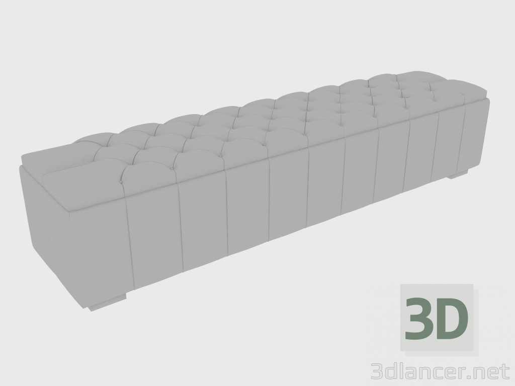 3d модель Лава NAPOLEON BENCH (245x55xh45) – превью