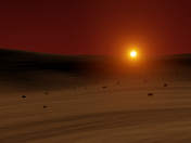 Desert sunset