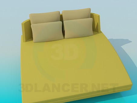 Modelo 3d Sofá-cama - preview