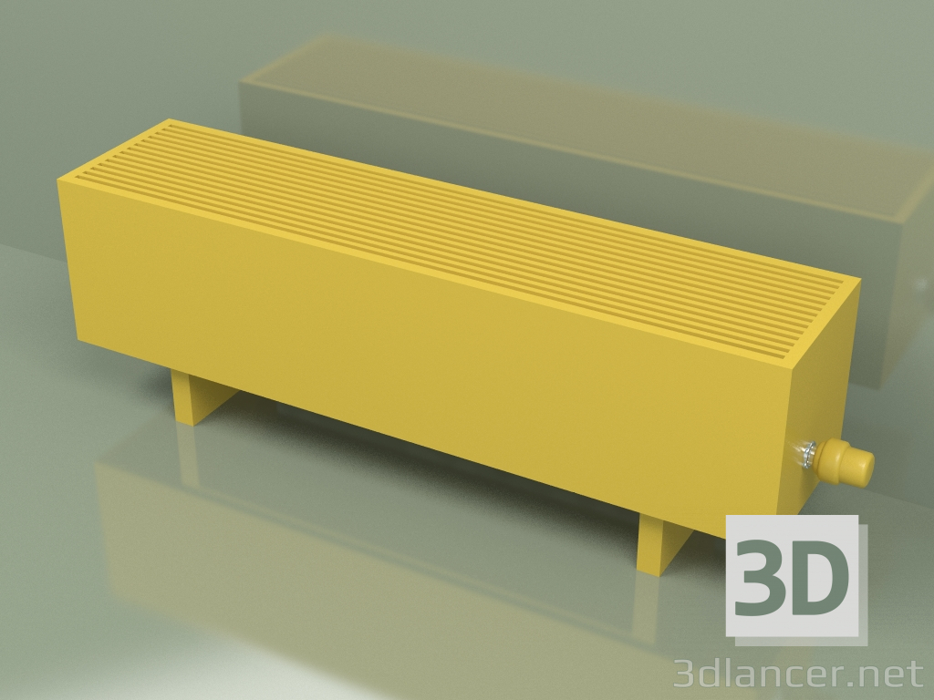 modèle 3D Convecteur - Aura Comfort (240x1000x236, RAL 1012) - preview