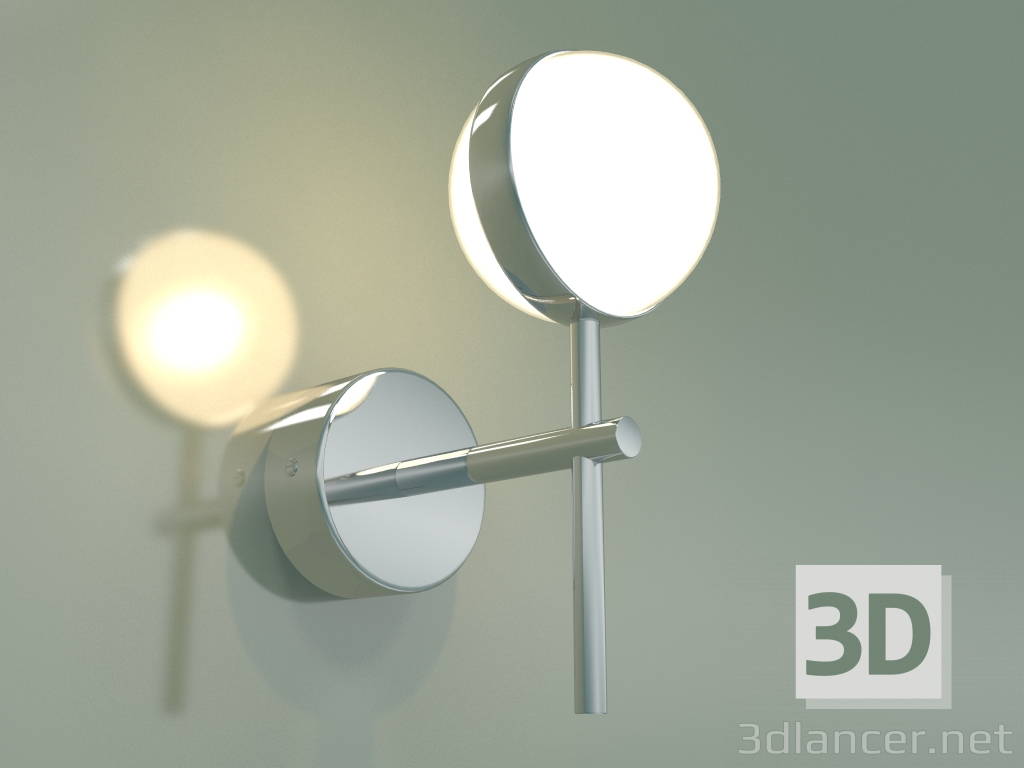 Modelo 3d Lâmpada LED de parede 90173-1 (cromada) - preview