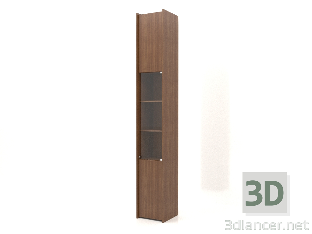 3d model Estante modular ST 07 (392х409х2600, madera marrón claro) - vista previa