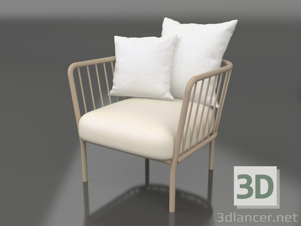 modèle 3D Chaise (Sable) - preview