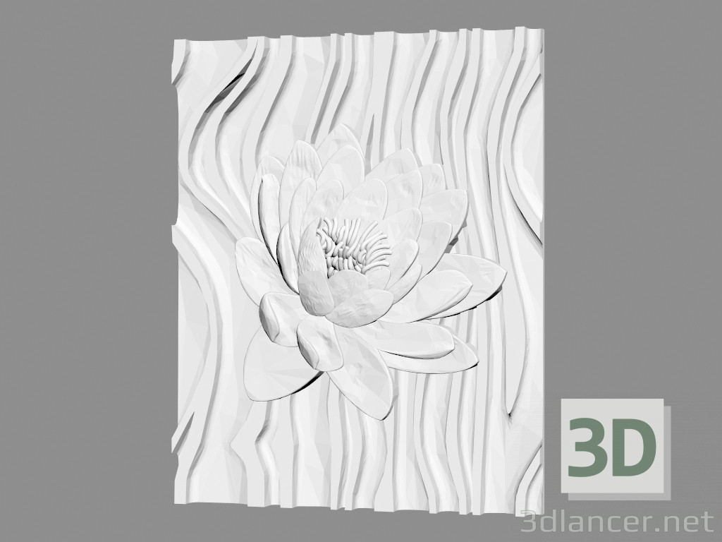 3d model Gypsum wall panel (art. 113) - preview