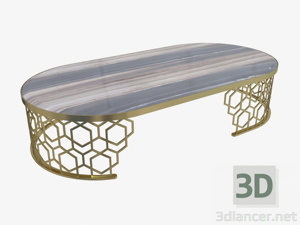 3D Modell Zeitschriftentisch MANFRED (160х80хН35) - Vorschau