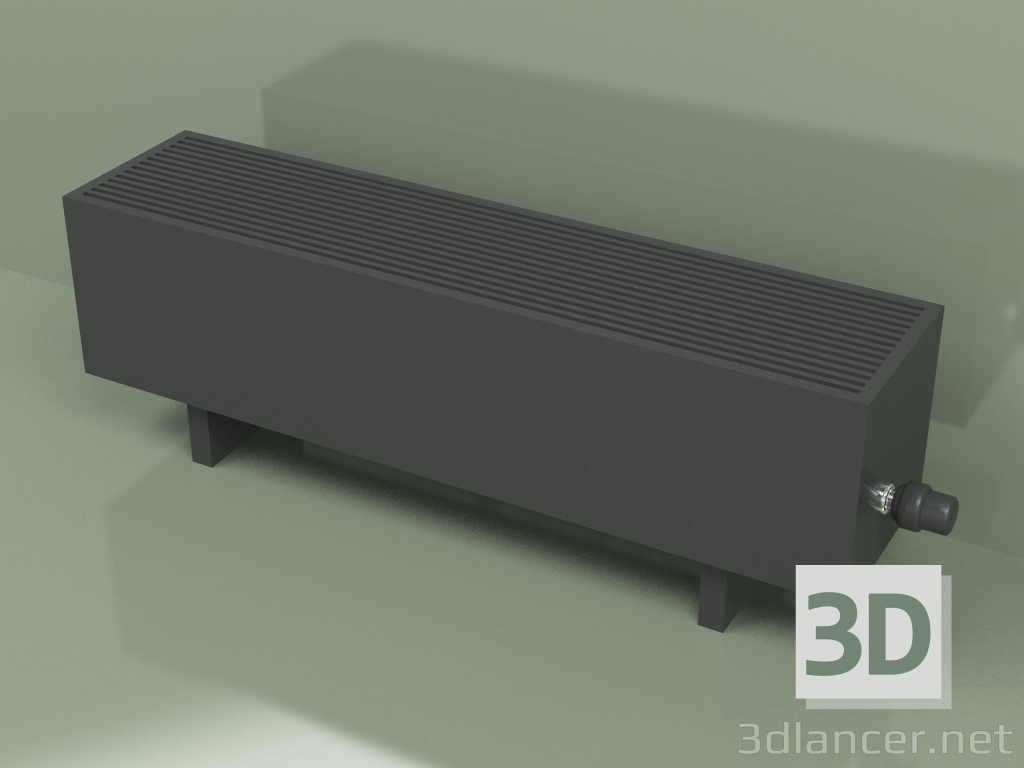 Modelo 3d Convector - Aura Comfort (240x1000x236, RAL 9005) - preview