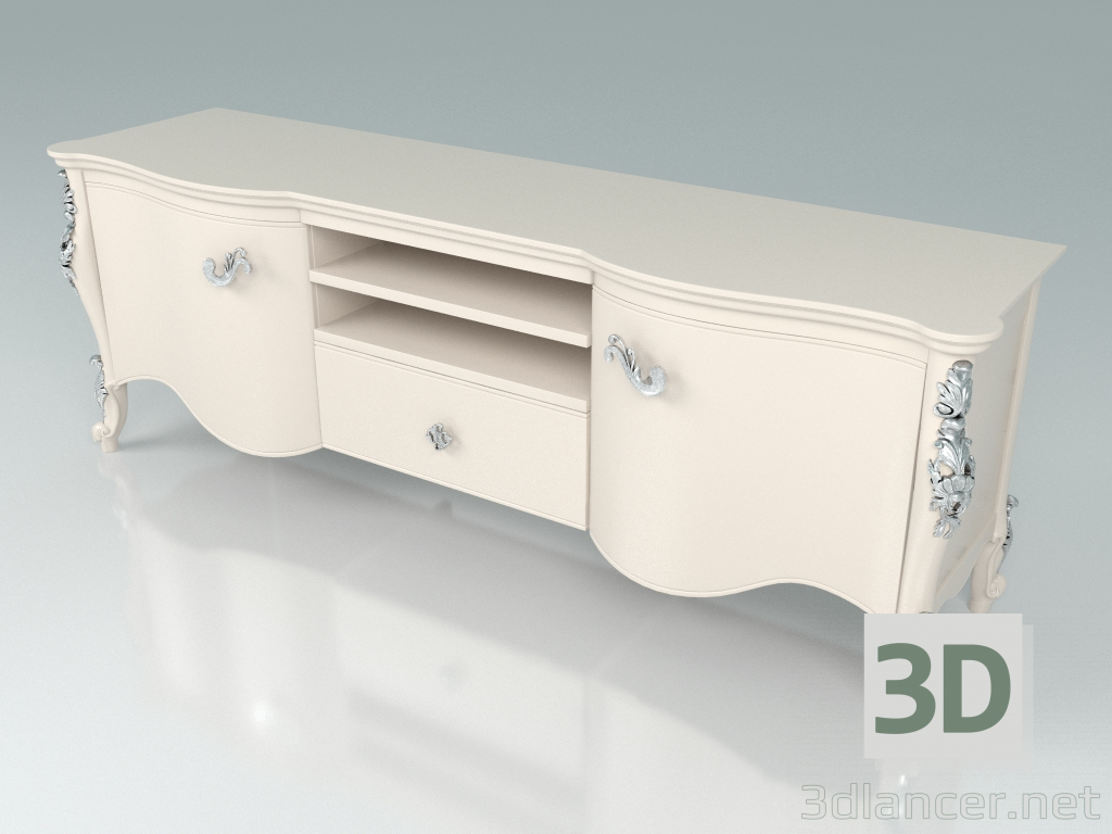 3D modeli TV dolabı (mad. 71066) - önizleme