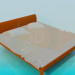 3d model Double bed - preview