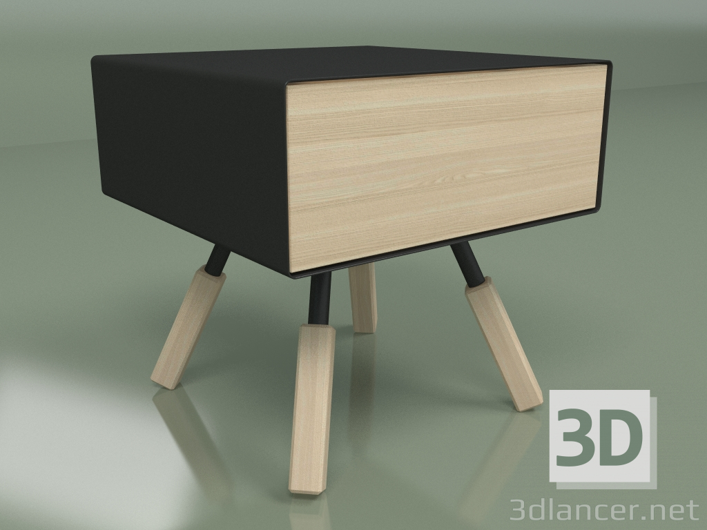 Modelo 3d Mesa de cabeceira NE01 - preview