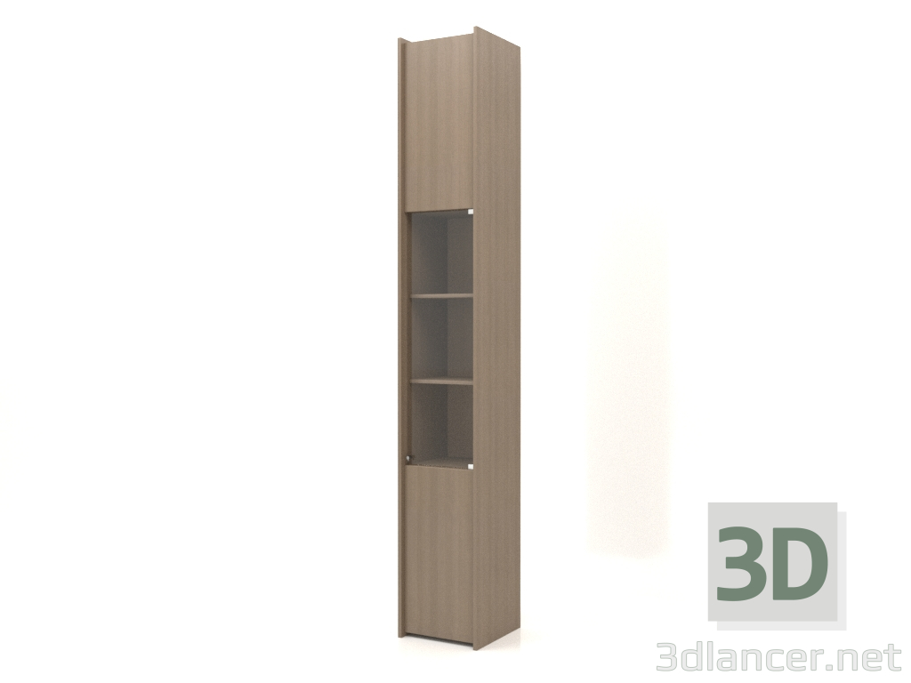 3d модель Модульный стеллаж ST 07 (392х409х2600, wood grey) – превью