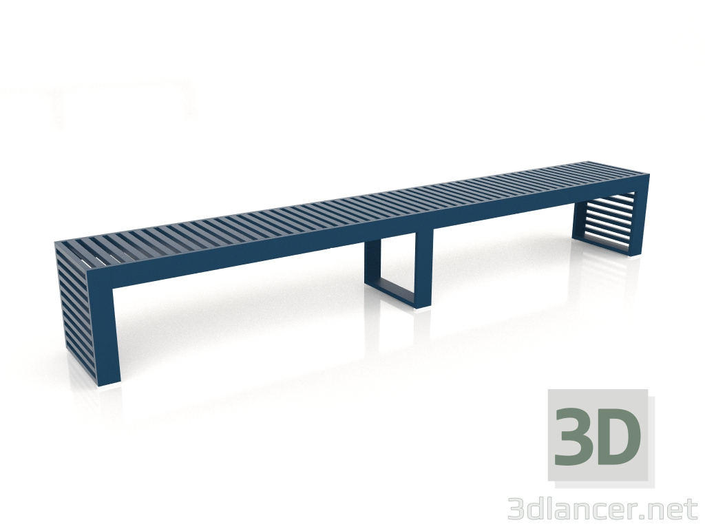 3D Modell Bank 281 (Graublau) - Vorschau