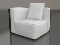 Sofa module, section 6 (Bottle green)