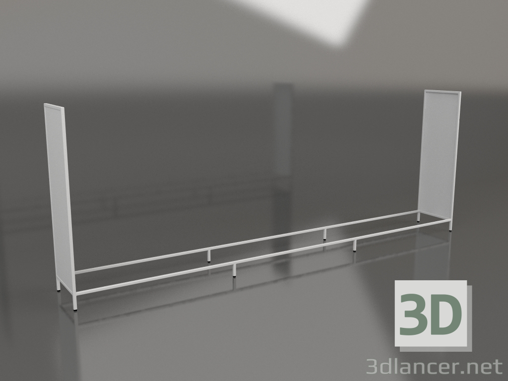 3d model Island V1 (high) on 60 frame 9 (grey) - preview